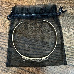 White House Black Market Gold Necklace